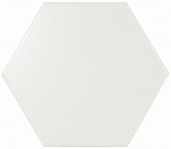 Hexagon White Matt